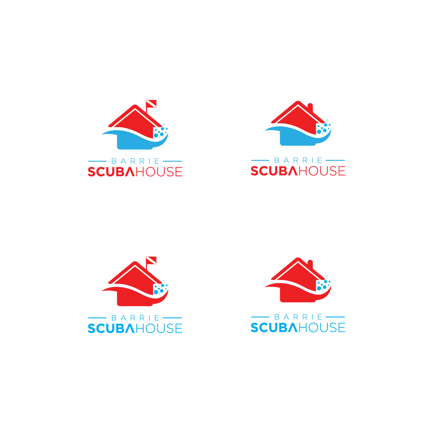 Diseño de Logo por Ves-Boycheva para Barrie scuba house  | Diseño #21192540