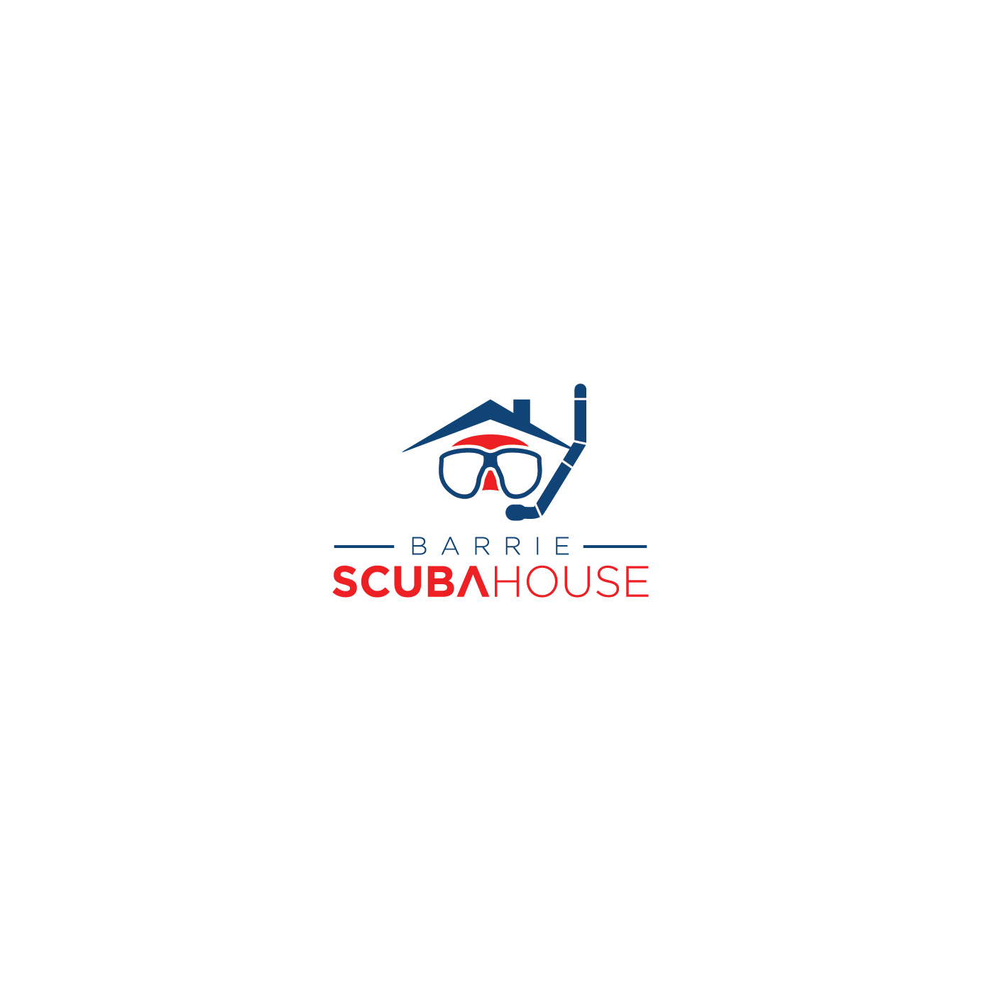 Logo Design by Ves-Boycheva for Barrie scuba house  | Design #21192721