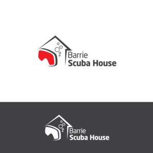 Logo Design by UniqueDreamer for Barrie scuba house  | Design #21156571