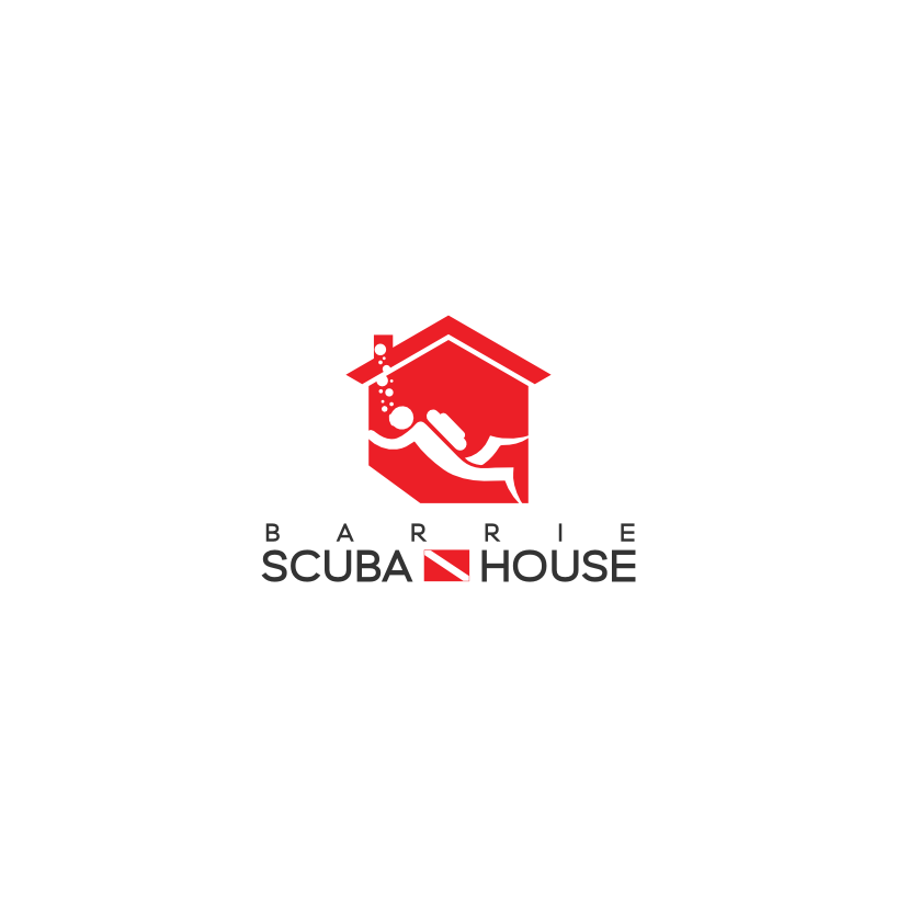 Logo Design by yessy ken 2 for Barrie scuba house  | Design #21179774