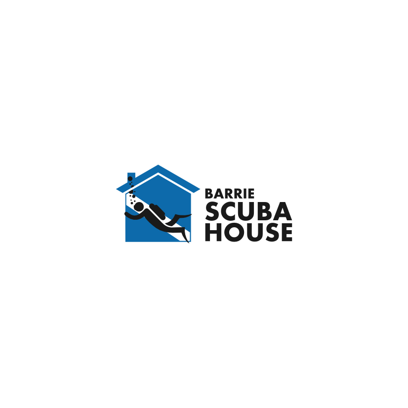 Logo Design by yessy ken 2 for Barrie scuba house  | Design #21197752