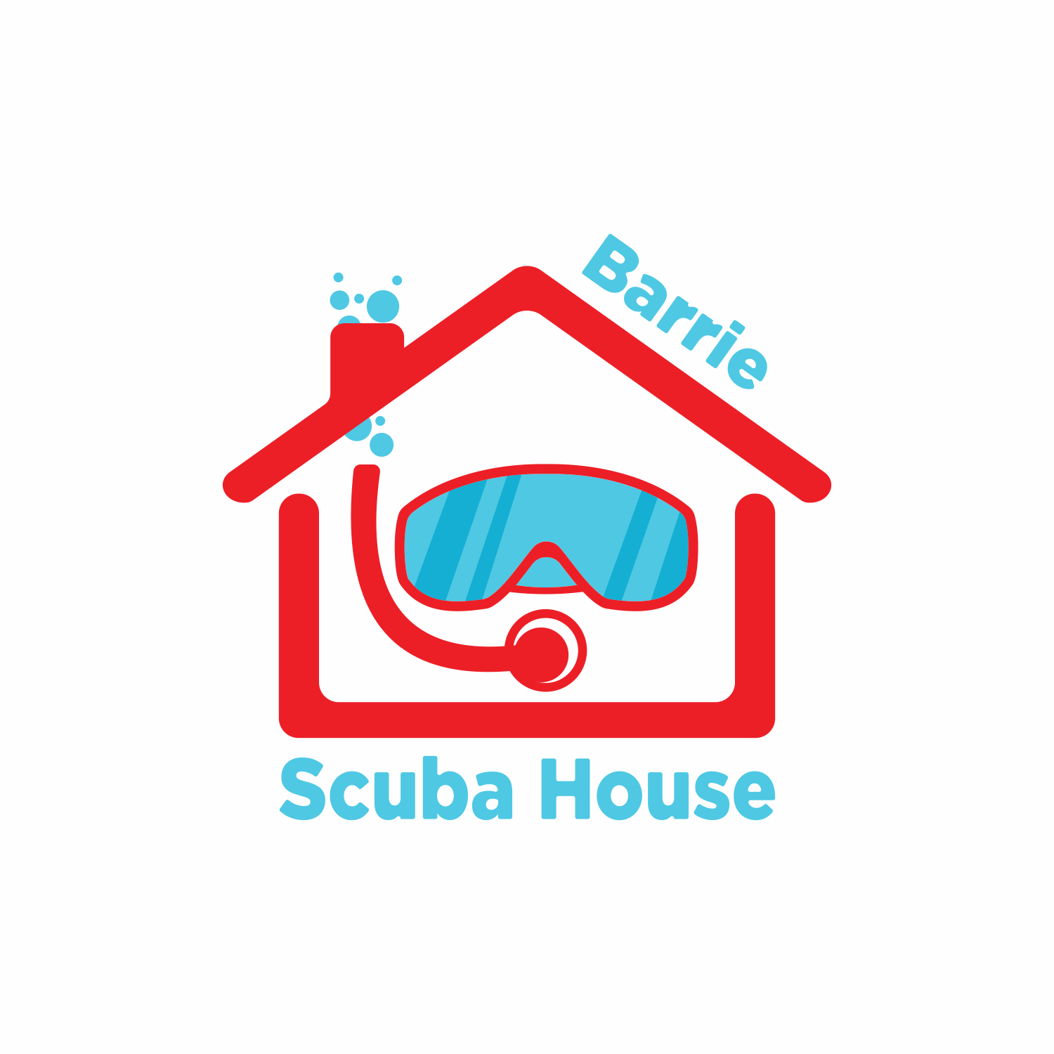 Logo Design by doon for Barrie scuba house  | Design #21155076