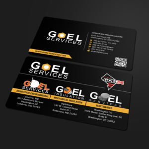 Diseño de Tarjeta de Presentación por Sandaruwan para Goel Services, Inc | Diseño #21149643