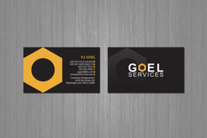 Business Card Design by Creations Box 2015 for Goel Services, Inc | Design: #21150509