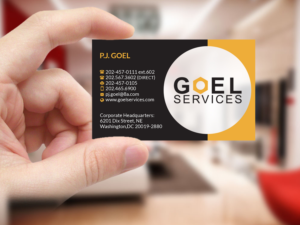 Business Card Design by Creations Box 2015 for Goel Services, Inc | Design: #21150529