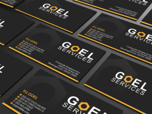 Business Card Design by Creations Box 2015 for Goel Services, Inc | Design: #21150530