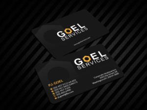 Business Card Design by Creations Box 2015 for Goel Services, Inc | Design: #21150533