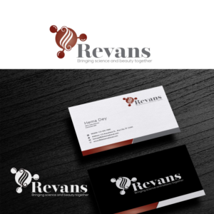 Main/title: Revans Taglines: Bringing science and beauty together. Created by Roy Evans | Design de Logo par Finley Johnson