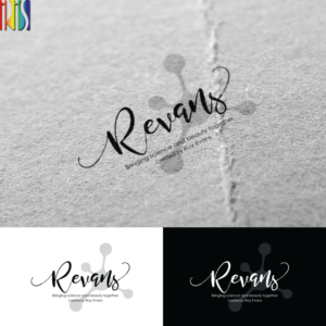 Main/title: Revans Taglines: Bringing science and beauty together. Created by Roy Evans | Logo-Design von Iris 3