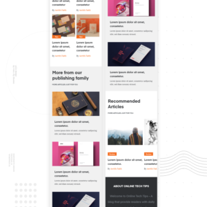 Web Design par Marc Ray pour Online Tech Tips.com, LLC | Design : #21176951