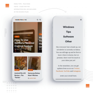 Web Design by Marc Ray for Online Tech Tips.com, LLC | Design: #21179886