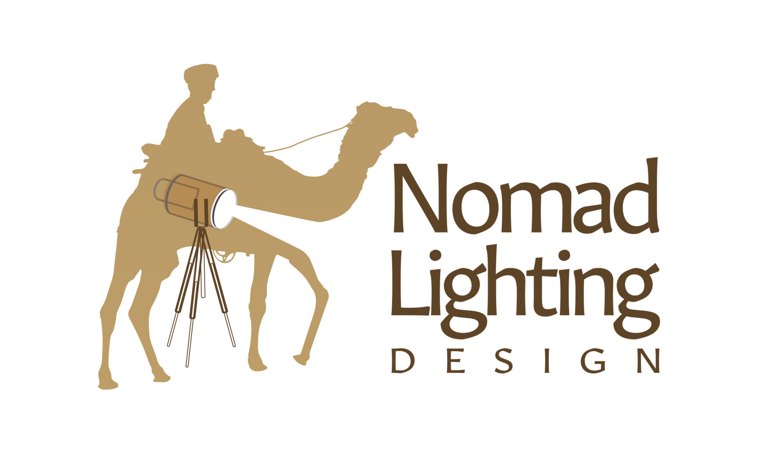 Diseño de Logo por Rodrigo Custodio para Nomad Lighting Design, Ltd. | Diseño #21154911