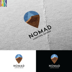 Nomad Lighting Design | Logo Design by Iris 3