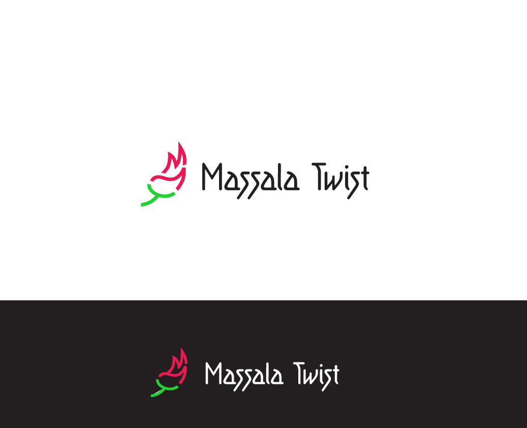 Logo Design by Hiccups Design for Masala Twist | Design #21157518