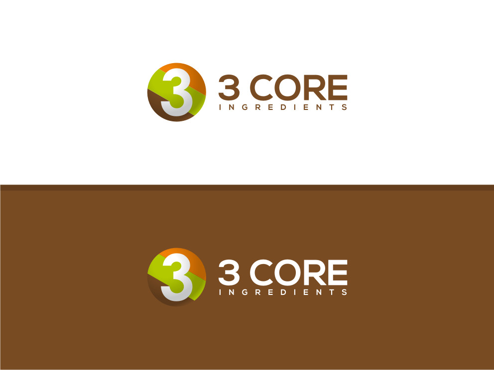 Logo Design by Atvento Graphics for 3 CORE INGREDIENTS | Design #21151998