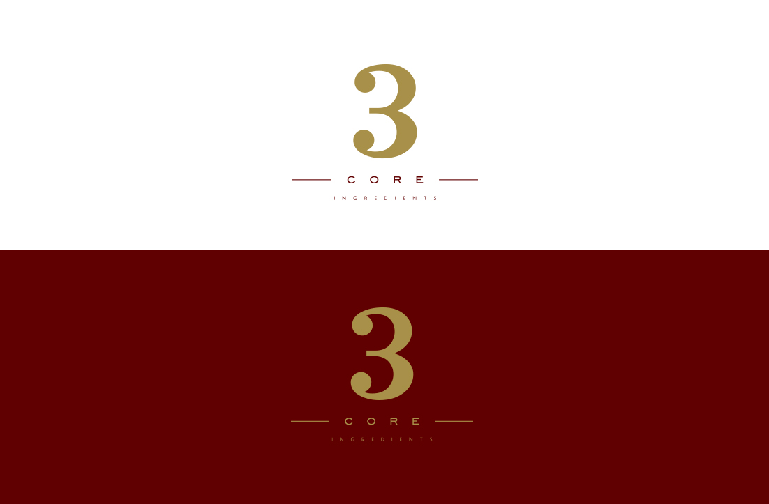 Logo Design by GLDesigns for 3 CORE INGREDIENTS | Design #21159476
