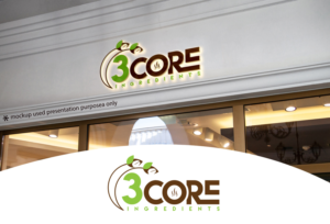 Logo Design by A S design @ for 3 CORE INGREDIENTS | Design: #21169356