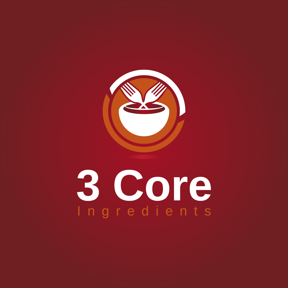 Logo Design by **INCREDIBLEDESIGNERS** for 3 CORE INGREDIENTS | Design #21153092