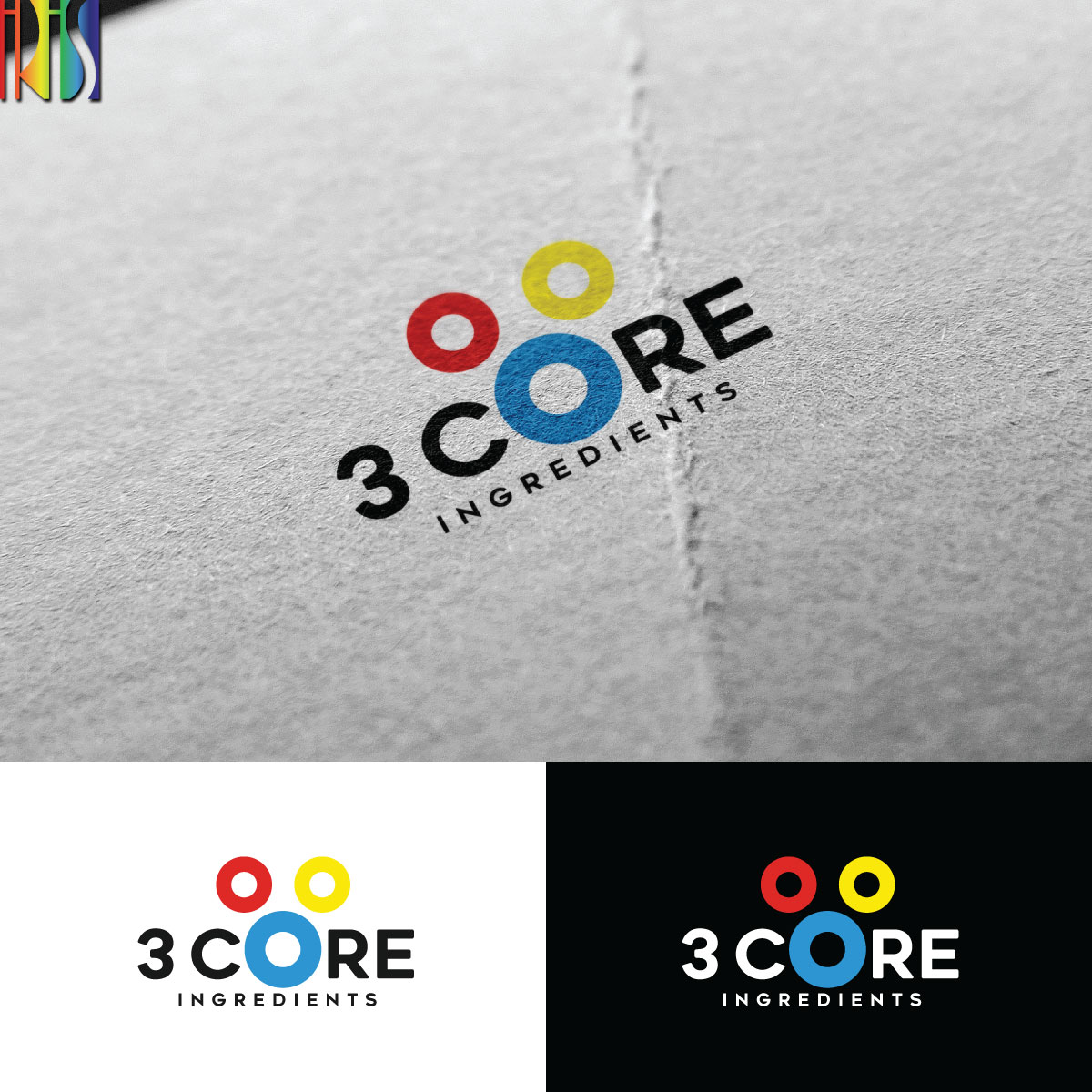 Logo Design by Iris 3 for 3 CORE INGREDIENTS | Design #21153368