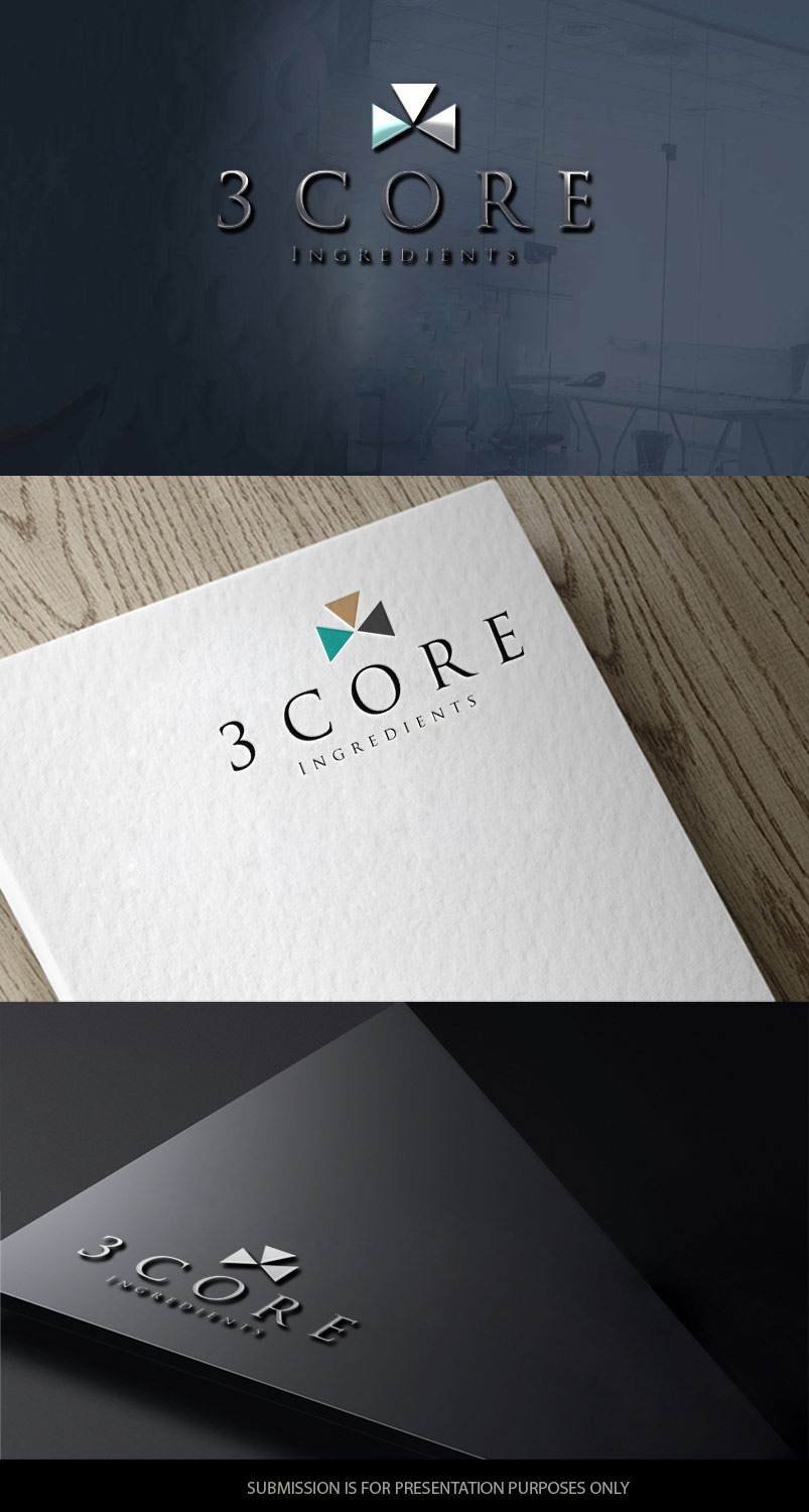 Logo Design by graphicevolution for 3 CORE INGREDIENTS | Design #21153598