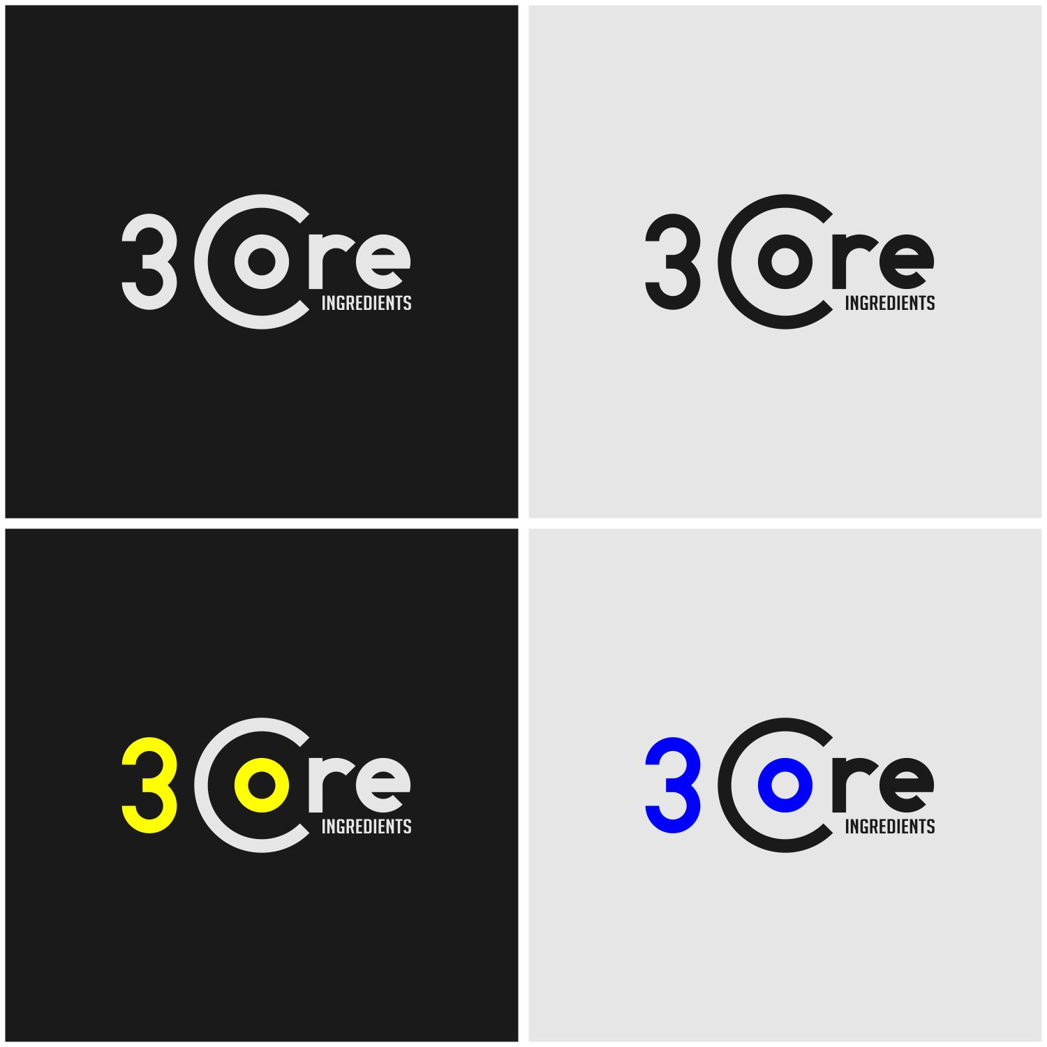Logo Design by Tamski for 3 CORE INGREDIENTS | Design #21182521