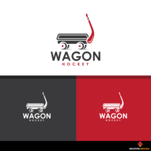 "Wagon Hockey" and "WH"  | Design de Logo par Graphic Bricks