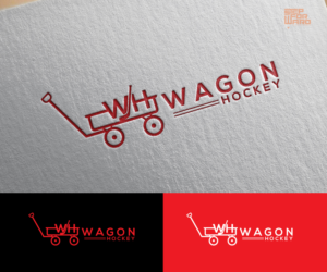 "Wagon Hockey" and "WH"  | Design de Logo par step forward 2