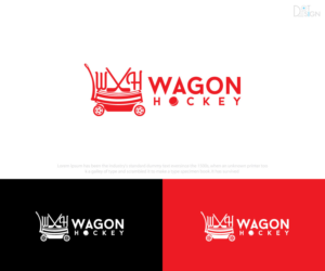 "Wagon Hockey" and "WH"  | Design de Logo par Dot Design 3