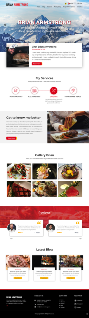 Web Design by pb for this project | Design: #21153833