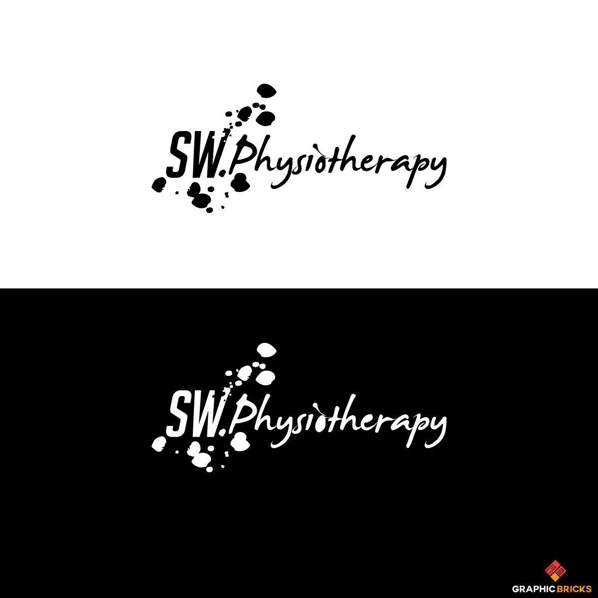 Logo Design by Graphic Bricks for SW Physiotherapy  | Design #21156987