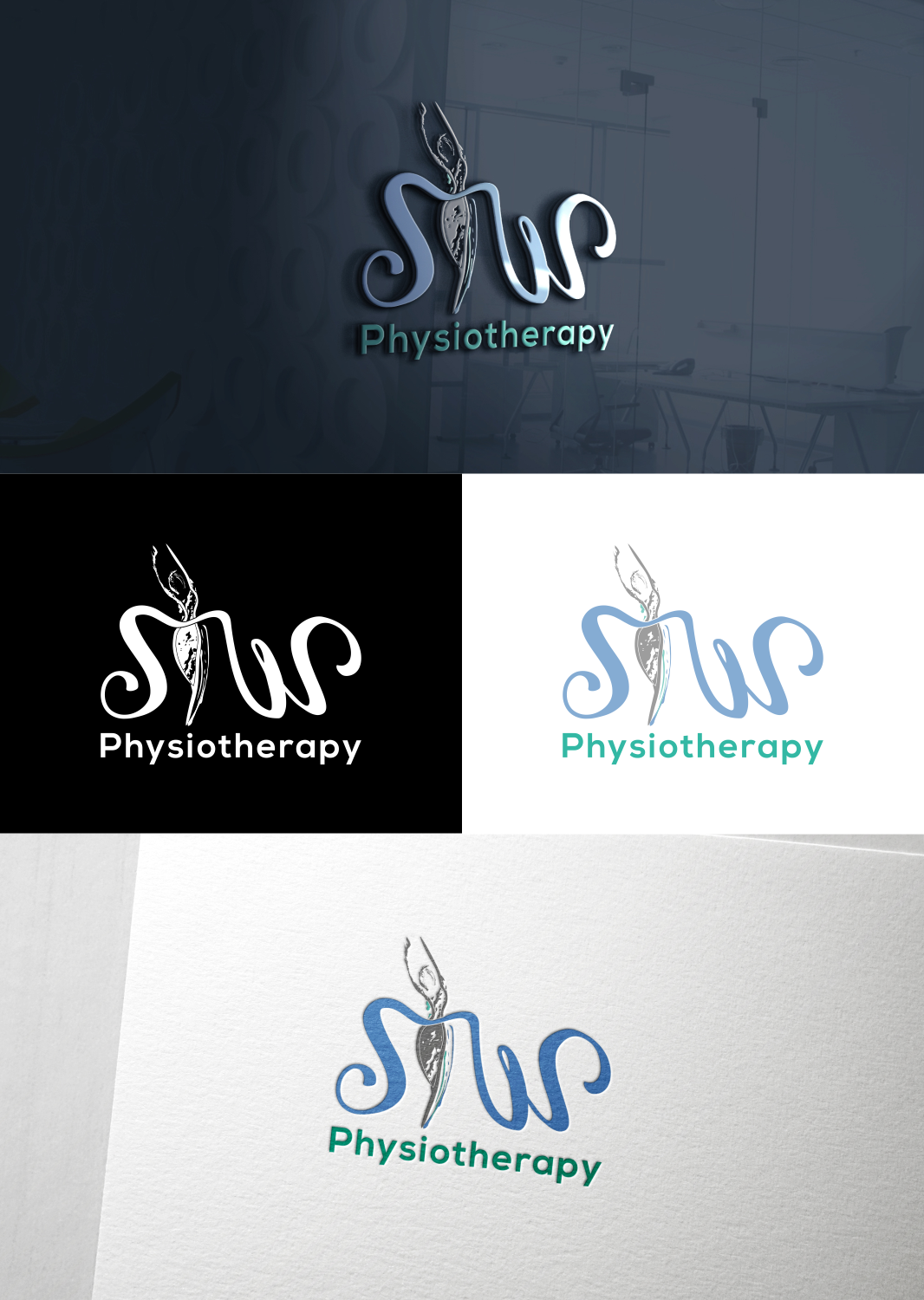 Logo Design by siti MWDesign for SW Physiotherapy  | Design #21183152