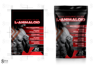 Men's enhance supplement package design (square form) | Diseño de Etiqueta por SofiaDesignStudio