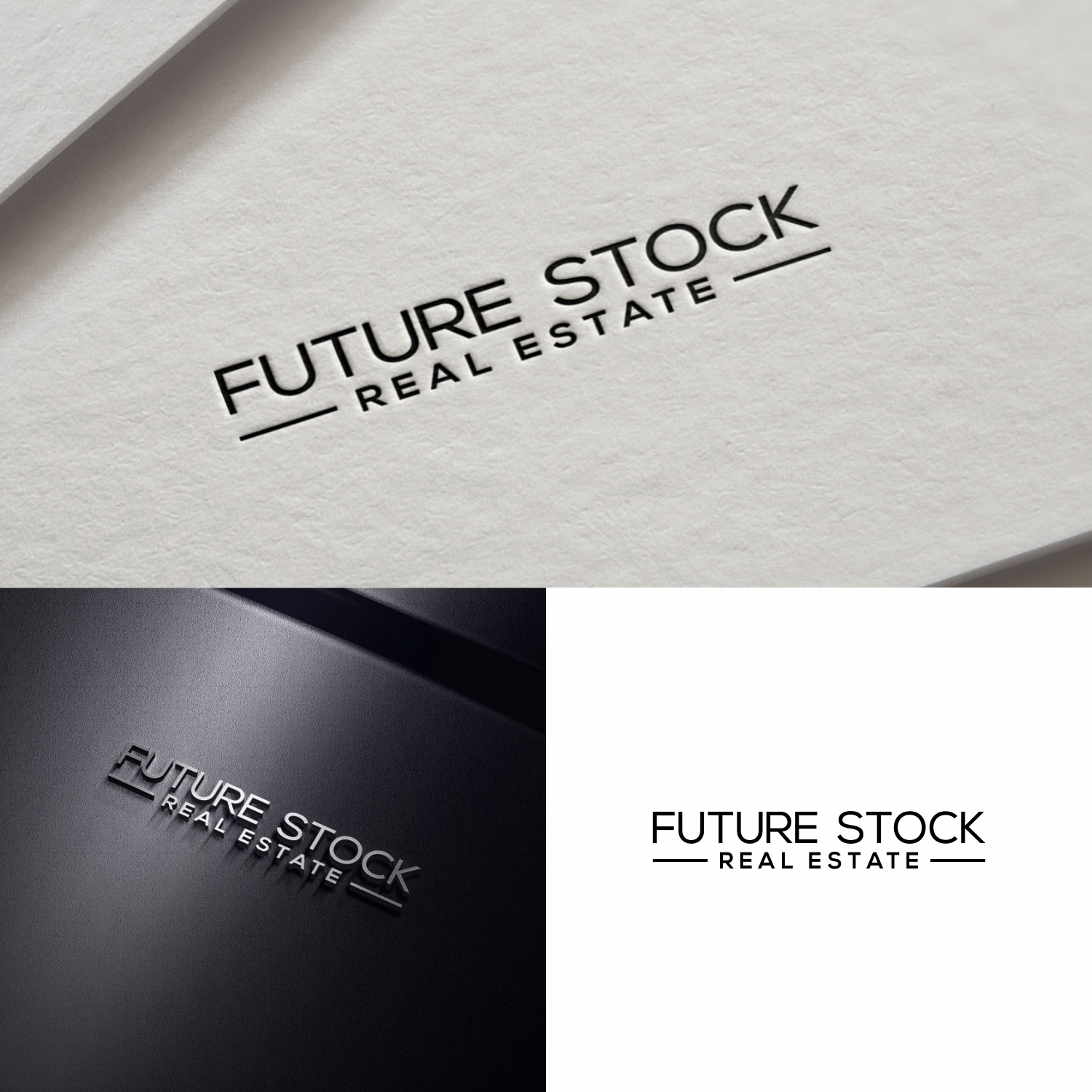 Logo Design by saher khan 2 for Future Stock & Real Estate Consulting AG | Design #21152978