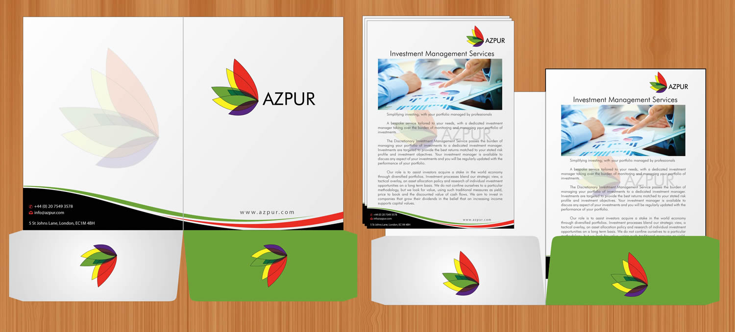 Design de Brochure par Sbss pour Azpur LLP | Design #2970781