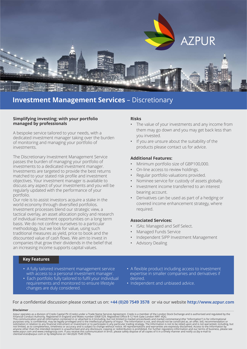 Brochure Design by barinix for Azpur LLP | Design #2933505