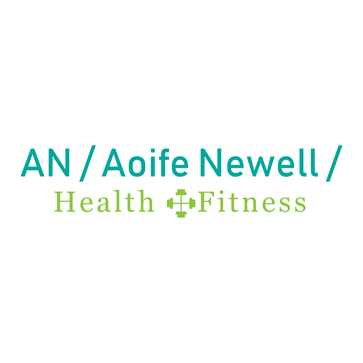 Diseño de Logo por CrewType para Aoife Newell Health & Fitness | Diseño #21165836
