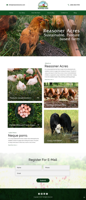 Web Design by pb for this project | Design: #21176335