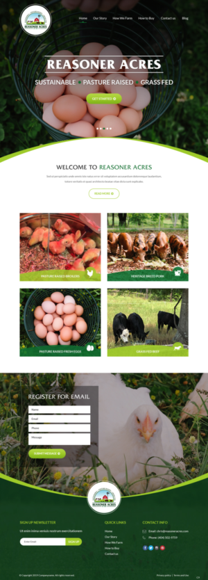 Web Design by pb for this project | Design: #21176340