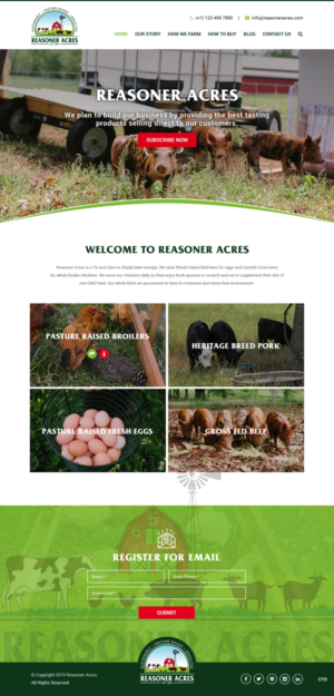Web Design by pb for this project | Design: #21176341