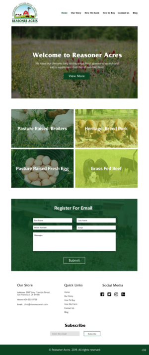 Web Design by pb for this project | Design: #21176348