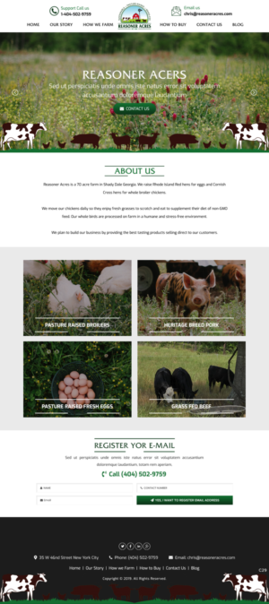 Web Design by pb for this project | Design: #21176349