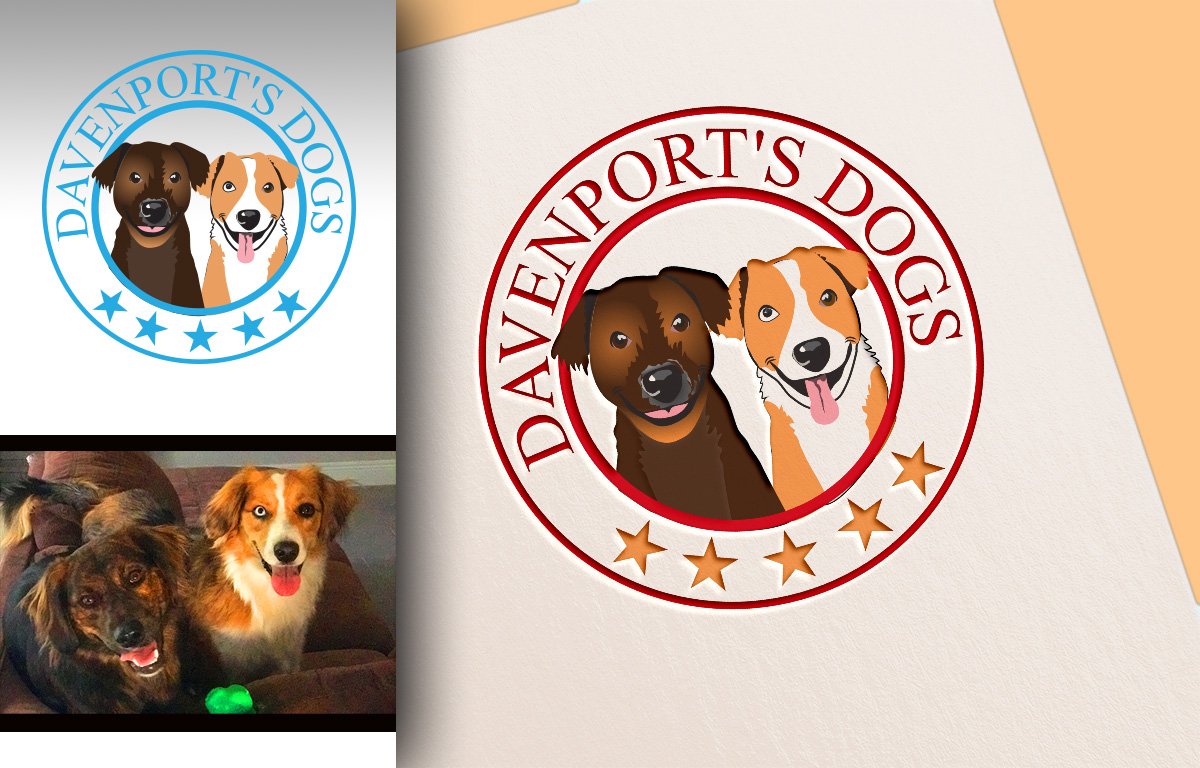 Logo Design by Wonderful design for Davenport's Dogs | Design #21160272