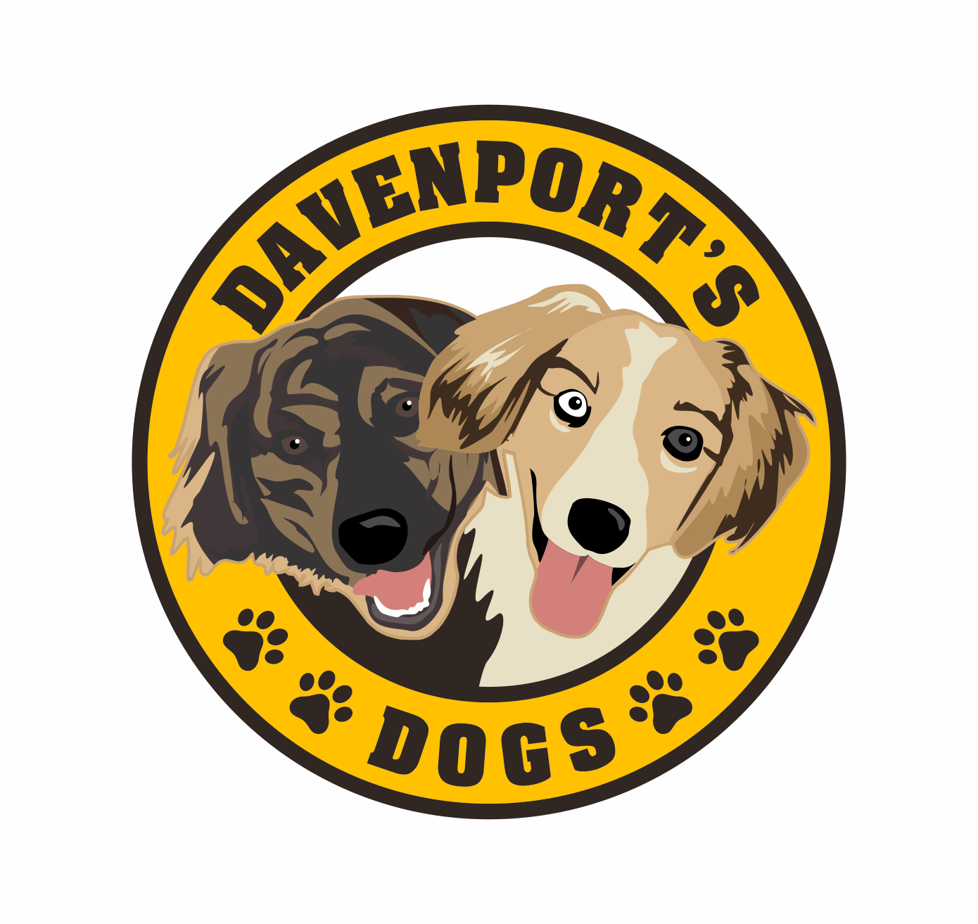 Logo Design by pa2pat for Davenport's Dogs | Design #21157987