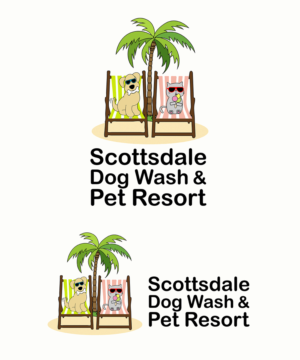 Scottsdale Dog Wash & Pet Resort | Logo Design by adelvalle
