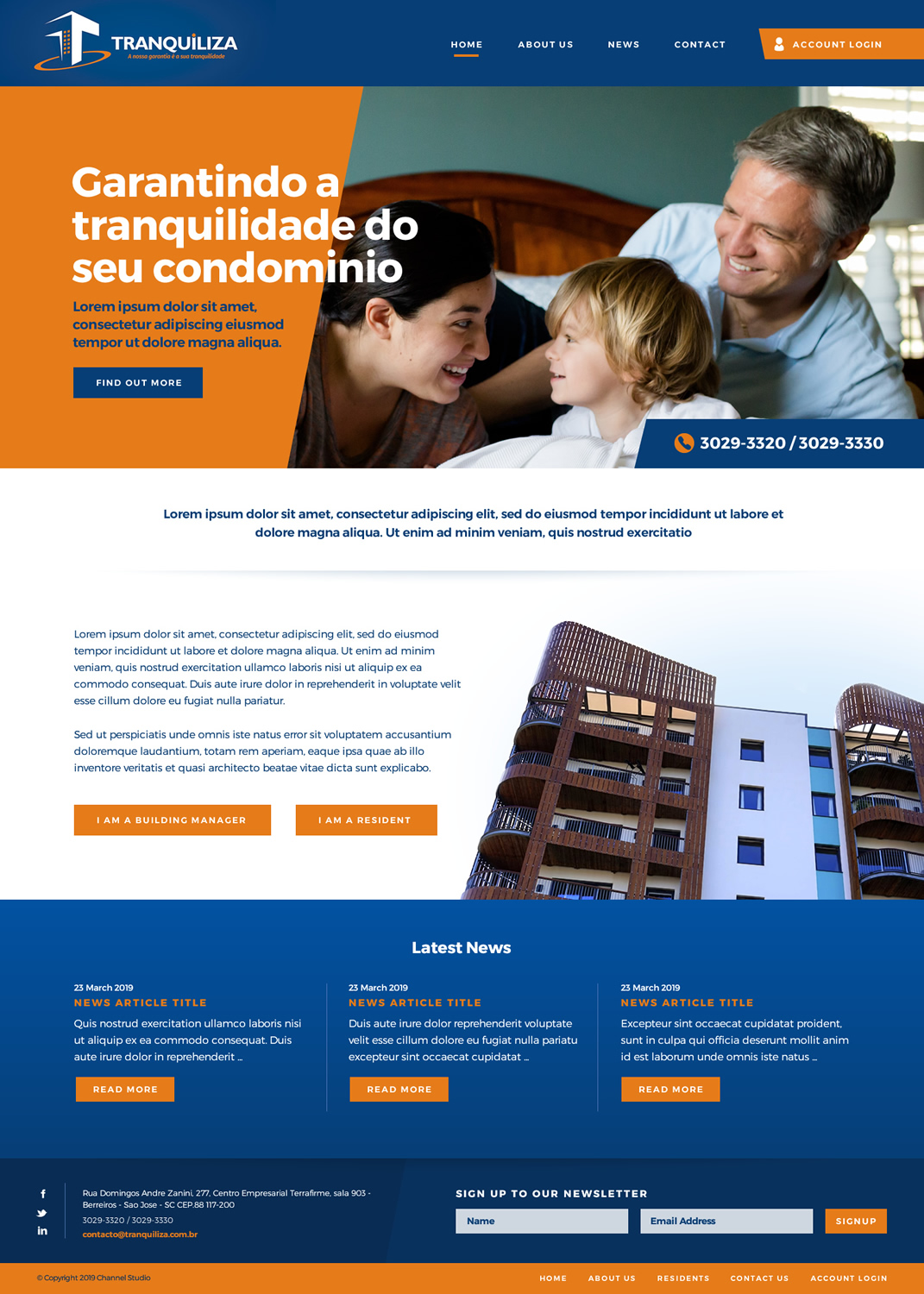 Web-Design von Channel Studio für Seens TI | Design #21212452