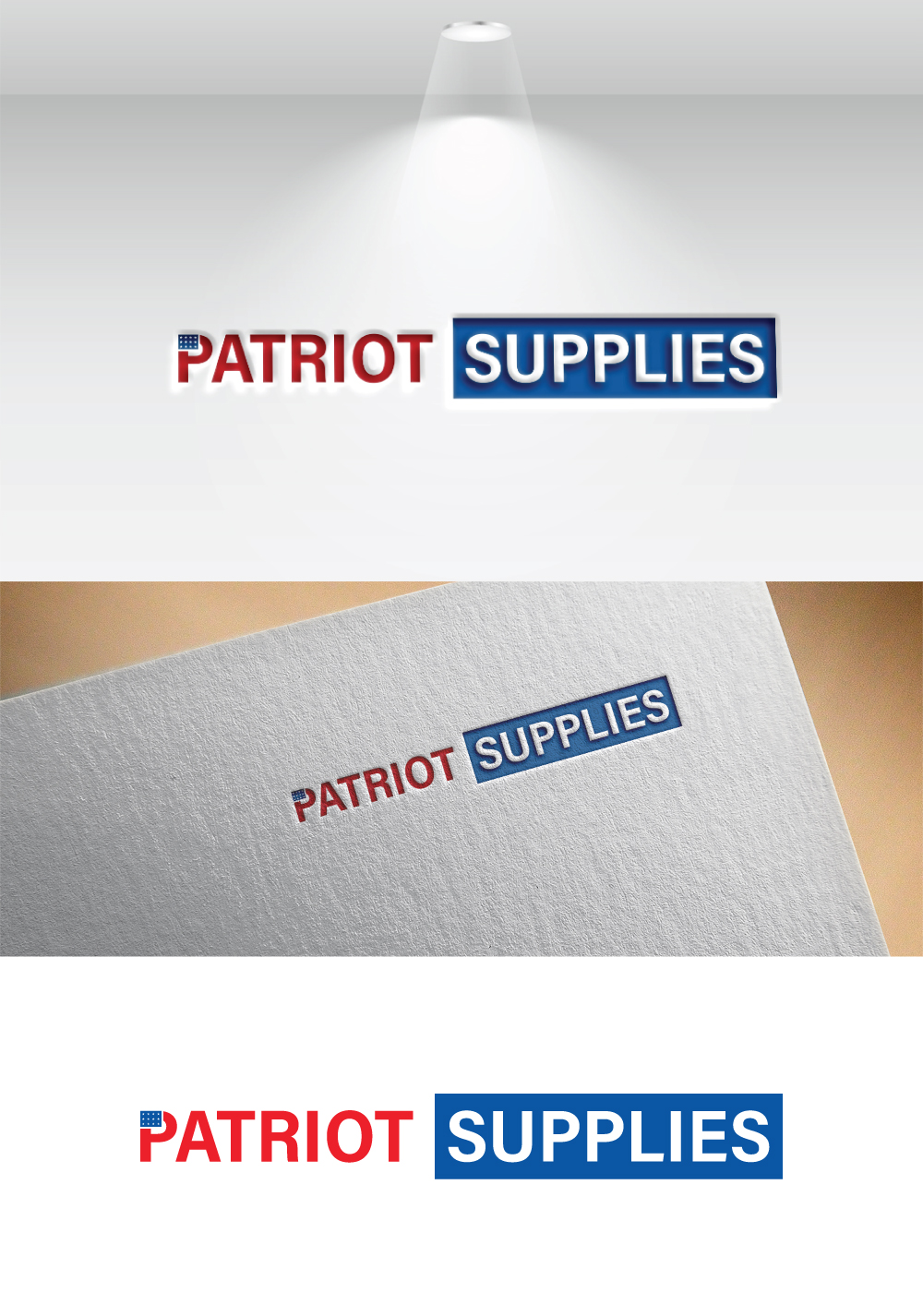 Logo Design by Rana H for Patriot Supplies LLC | Design #21212566