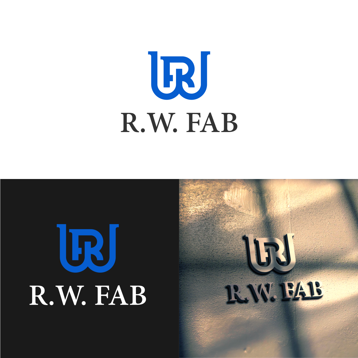 Logo Design by J. Ivan for R.W. Fab | Design #21179603