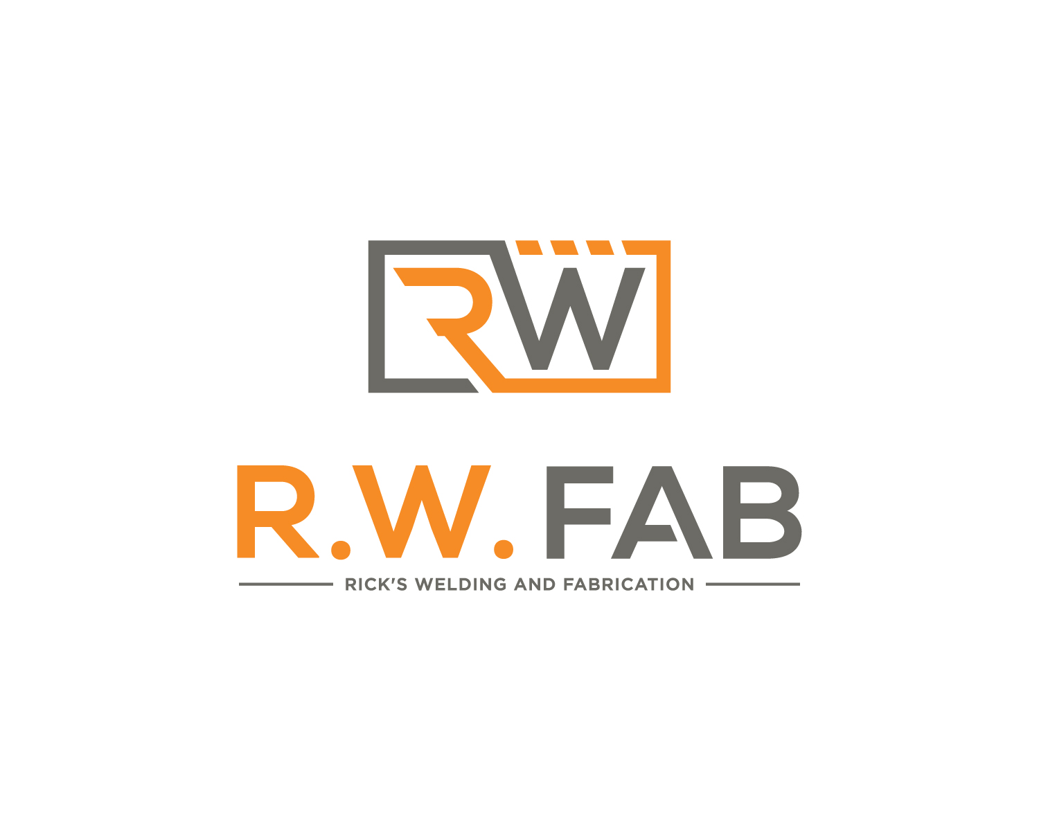 Logo Design by Atec for R.W. Fab | Design #21160089