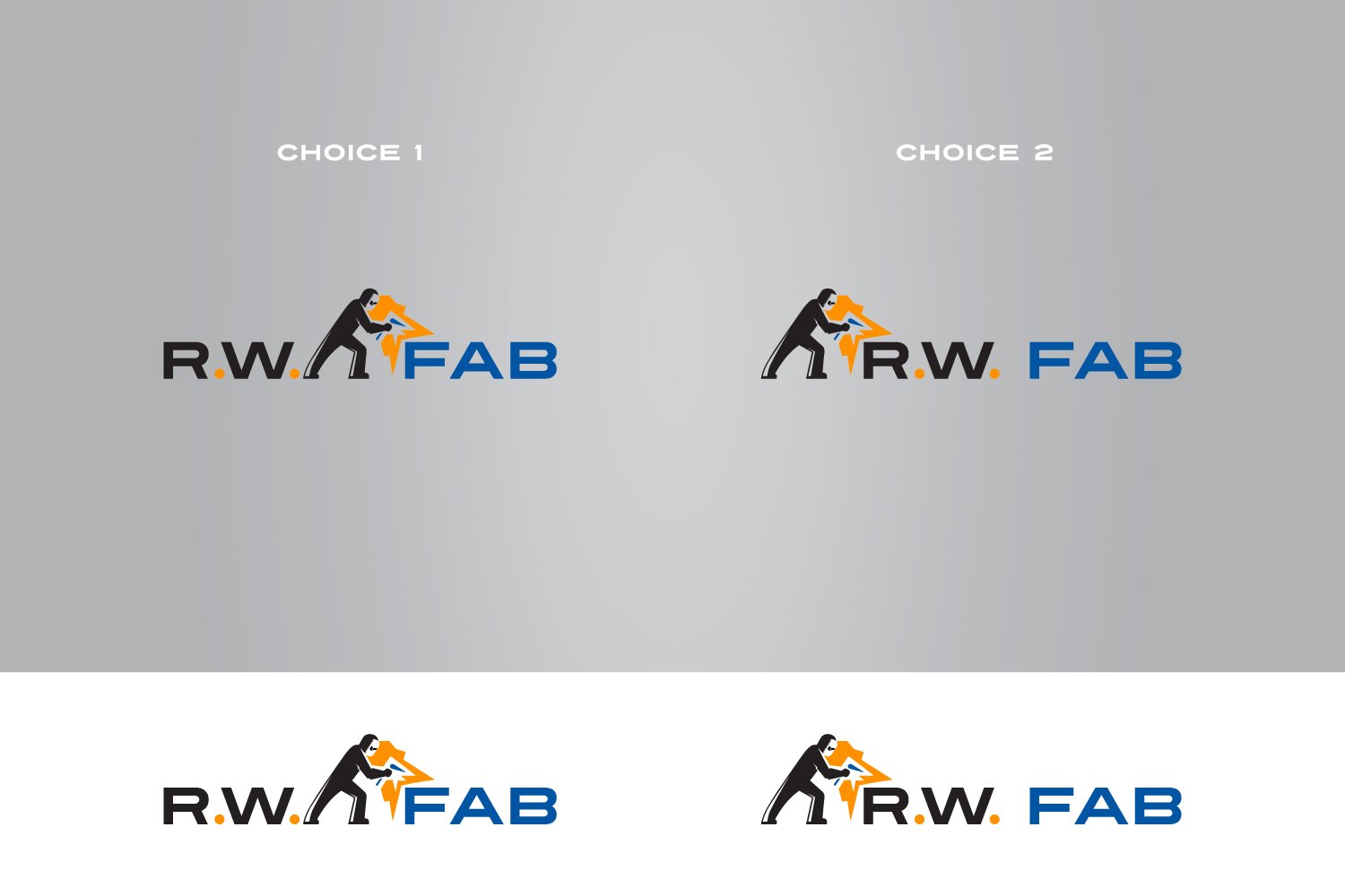 Logo Design by AbdullahDesigns™ for R.W. Fab | Design #21168800