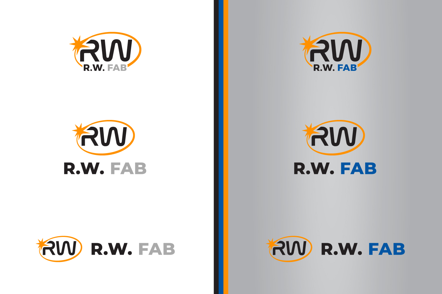 Logo Design by AbdullahDesigns™ for R.W. Fab | Design #21177873